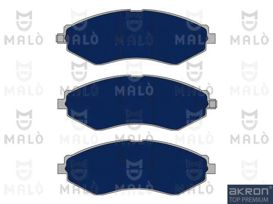 Brake Pad Set, disc brake (1050806)
