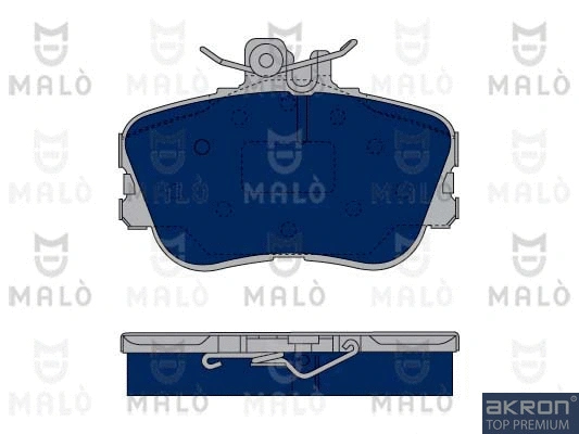 Brake Pad Set, disc brake (1050318)