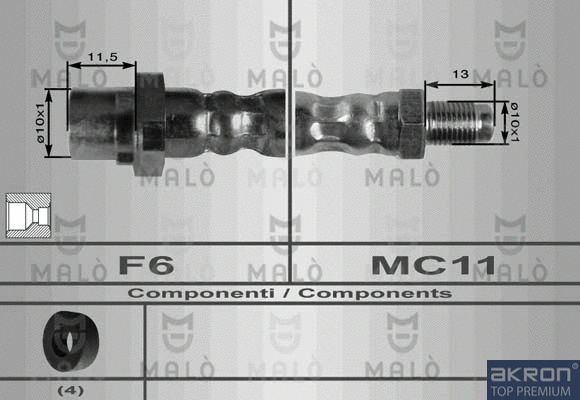 Brake Hose (8911)