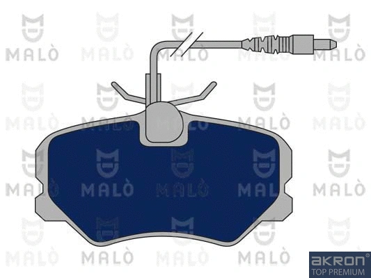 Brake Pad Set, disc brake (1050659)