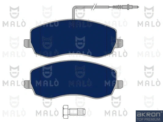 Brake Pad Set, disc brake (1050893)