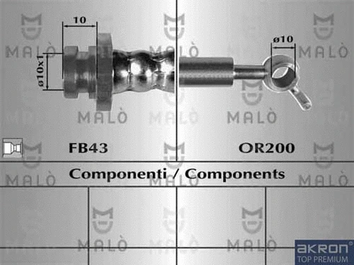 Brake Hose (80934)