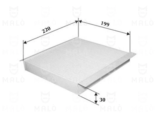 Filter, cabin air (1530411)