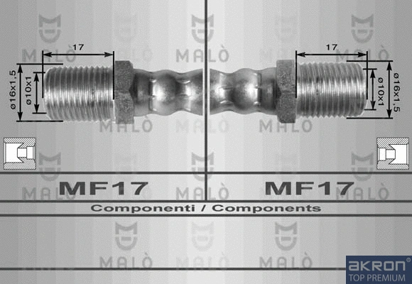 Brake Hose (8449)
