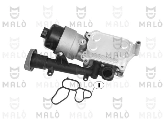 Oil Cooler, engine oil (135070)