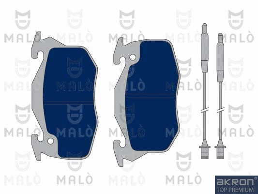 Brake Pad Set, disc brake (1050055)