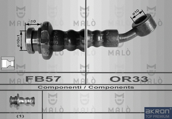 Brake Hose (8993)