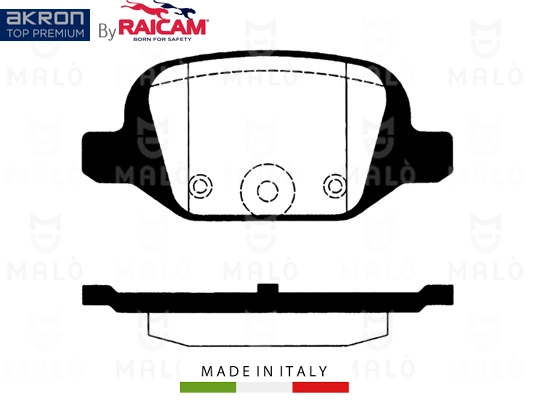Brake Pad Set, disc brake (28480248)