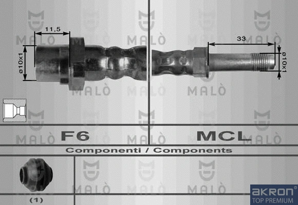 Brake Hose (8910)