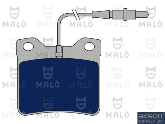 Brake Pad Set, disc brake (1050652)