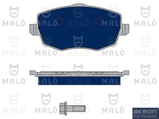 Brake Pad Set, disc brake (1050190)