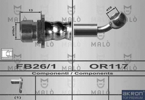 Brake Hose (80460)