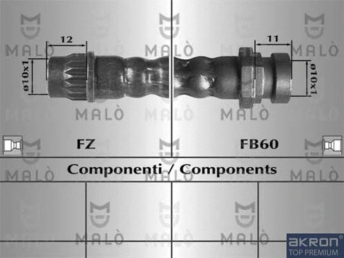 Brake Hose (80309)