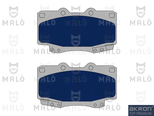 Brake Pad Set, disc brake (1051024)