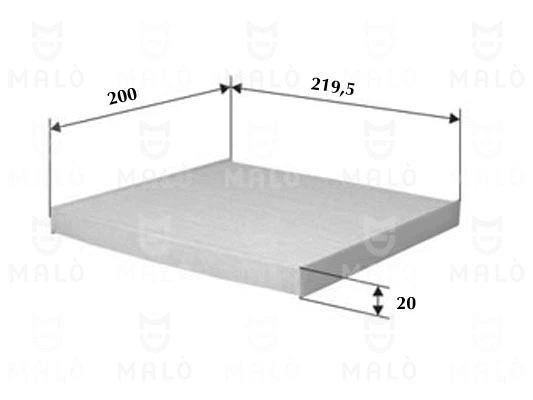 Filter, cabin air (1530791)