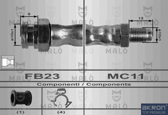 Brake Hose (8363)