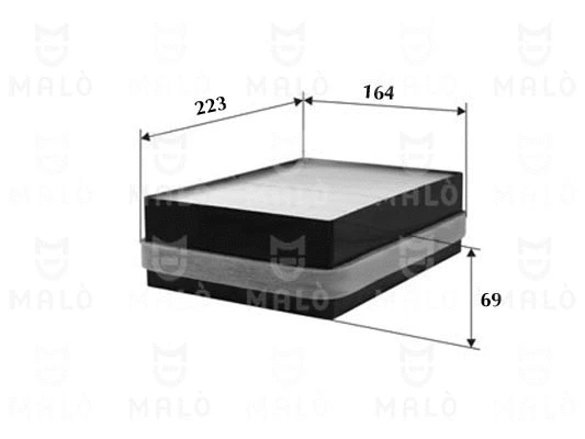 Filter, cabin air (1530571)
