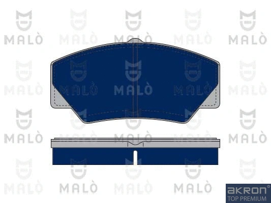 Brake Pad Set, disc brake (1050298)