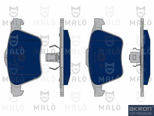 Brake Pad Set, disc brake (1050107)