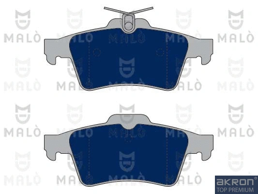 Brake Pad Set, disc brake (1050118)
