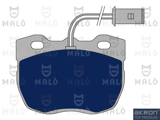 Brake Pad Set, disc brake (1050687)