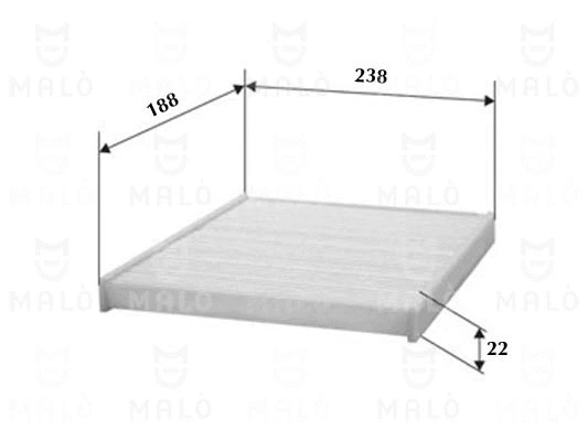 Filter, cabin air (1530111)
