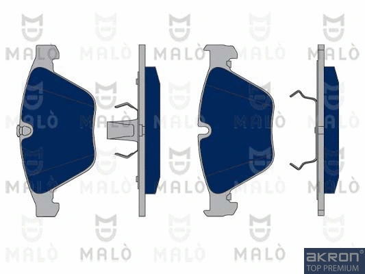 Brake Pad Set, disc brake (1050082)