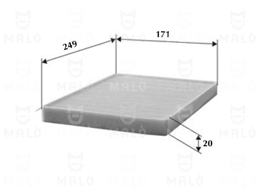 Filter, cabin air (1530261)