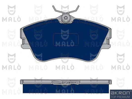 Brake Pad Set, disc brake (1050372)