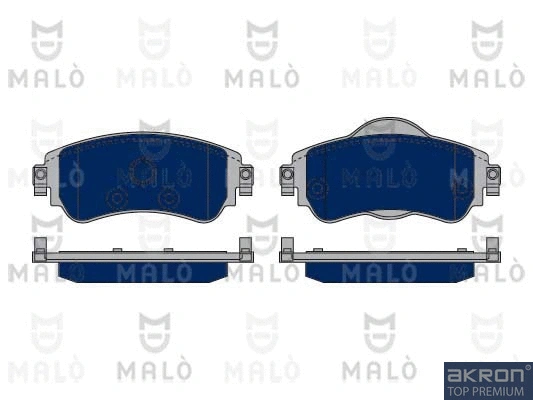 Brake Pad Set, disc brake (1050277)