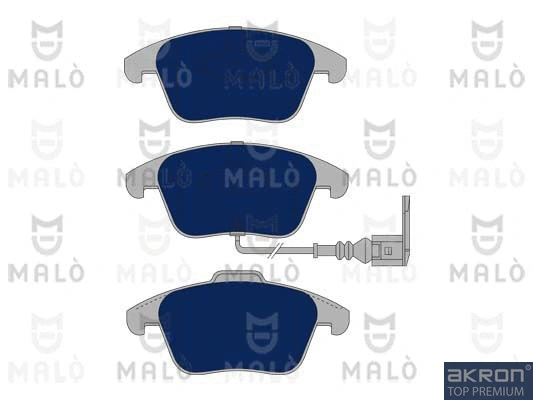 Brake Pad Set, disc brake (1051035)