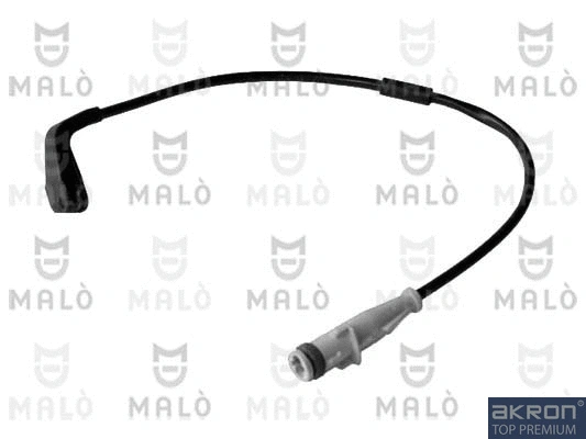 Warning Contact, brake pad wear (124083)