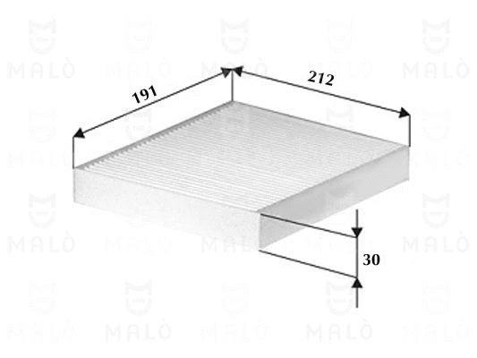 Filter, cabin air (1532321)