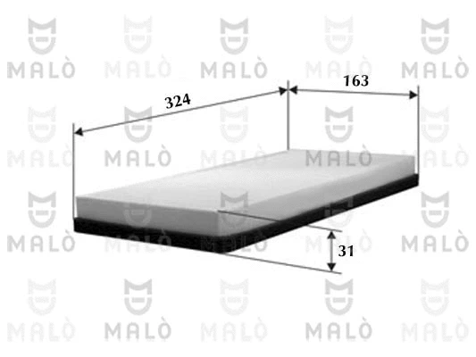 Filter, cabin air (1530141)