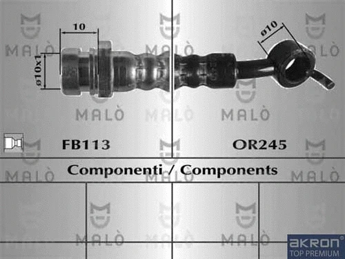 Brake Hose (80915)