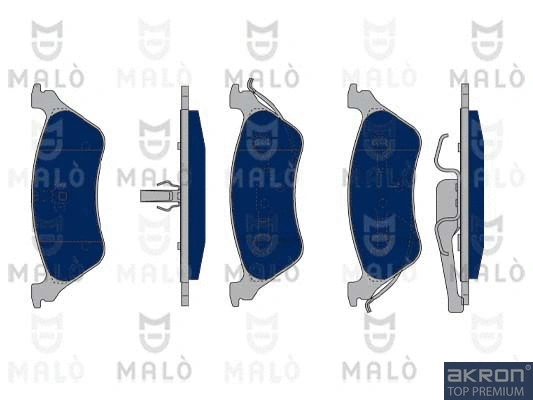 Brake Pad Set, disc brake (1050303)