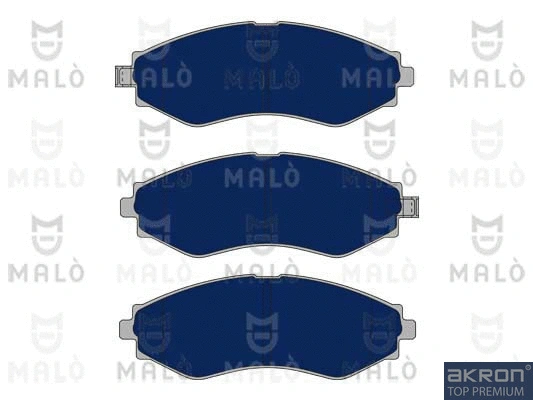 Brake Pad Set, disc brake (1051042)