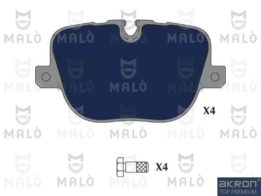 Brake Pad Set, disc brake (1051248)
