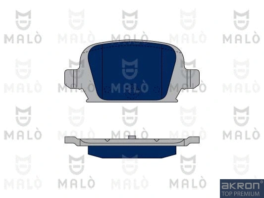 Brake Pad Set, disc brake (1050134)