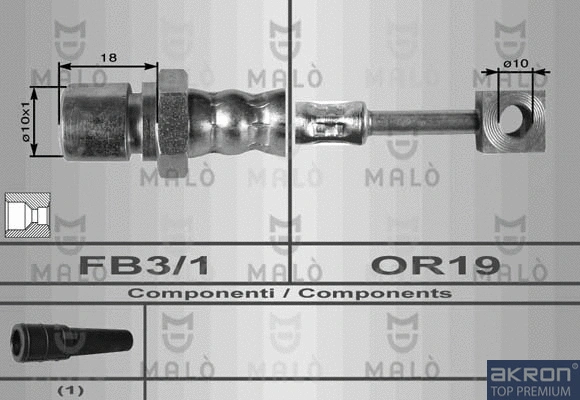 Brake Hose (8615)