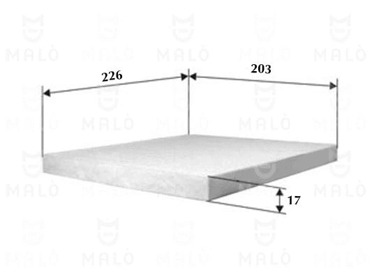 Filter, cabin air (1531421)