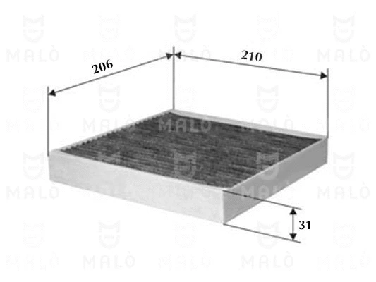 Filter, cabin air (1530532)