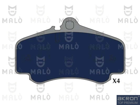 Brake Pad Set, disc brake (1051232)