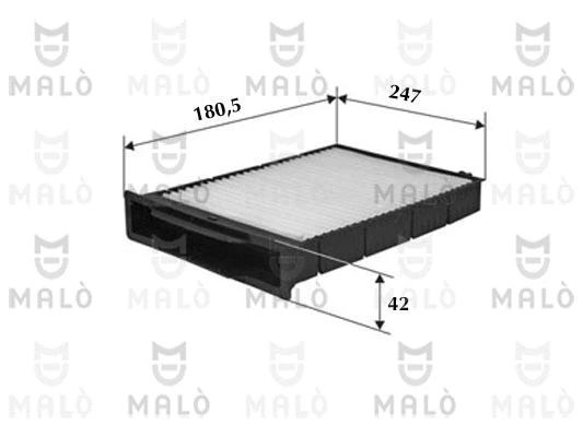 Filter, cabin air (1530831)