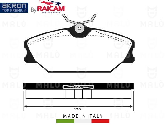 Brake Pad Set, disc brake (28480227)