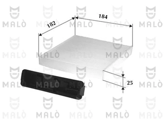 Filter, cabin air (1530971)