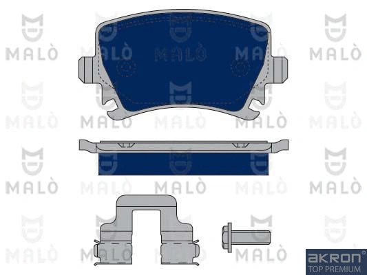 Brake Pad Set, disc brake (1050152)