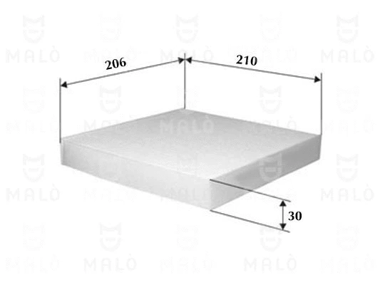 Filter, cabin air (1530531)
