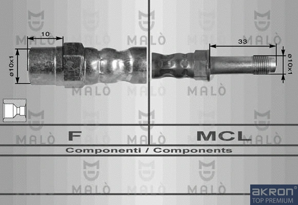 Brake Hose (8925)
