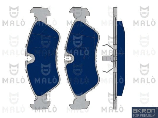 Brake Pad Set, disc brake (1050007)